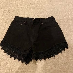 Free People Shorts - black